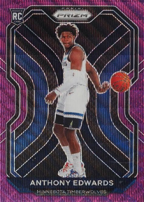 Anthony Edwards Prizm Purple Wave Price Guide Sports Card