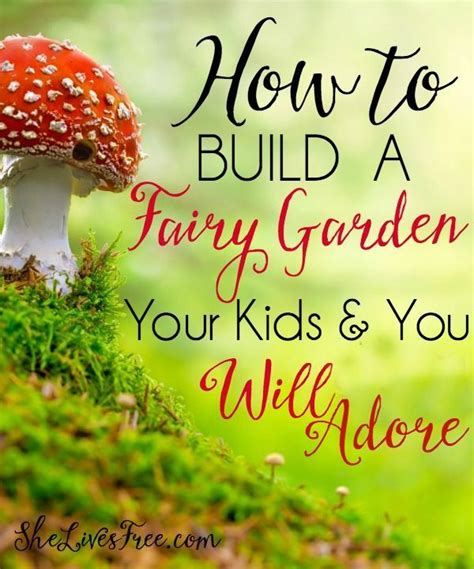 How To Create A Fairy House Or Fairy Garden Fairy Garden Fairy