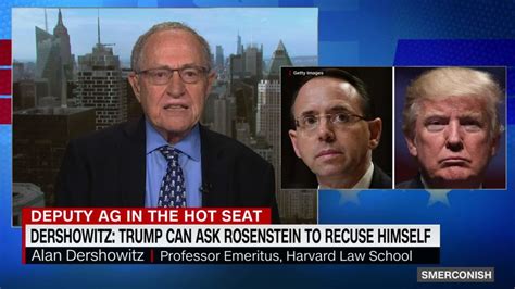 Dershowitz Trump Shouldnt Fire Rosenstein Cnn