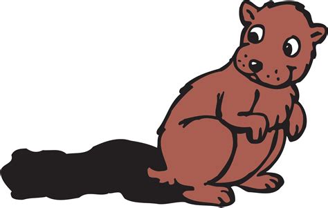 Groundhog Ground Hog Clip Art Getbellhop Cute Groundhog Clipart