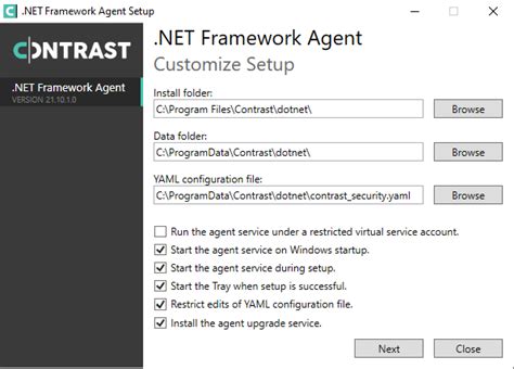 agent upgrade service