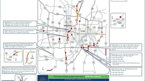 Weekend Lane Closures May Cause Headaches On Twin Cities Freeways Mpr News