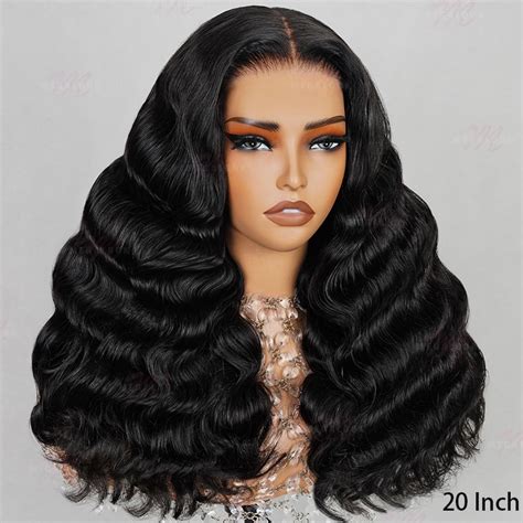 Super Deal Megalook Salon Quality Luxurious Glueless 6x5 Hd Lace Wig