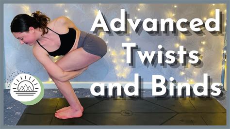 Min Advanced Vinyasa Flow Twist And Bind Yoga Class Challenging