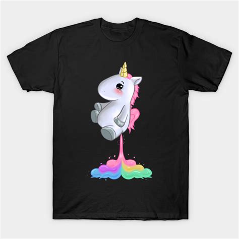 Funny Unicorn Farting Rainbow Colors Fart T Farting Unicorn T