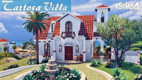 Tartosa Vacation Villa Limited Packs No CC The Sims 4 Stop Motion