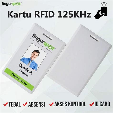 Jual Kartu Rfid Tebal Berlubang Rfid Proximity Khz Card Rfid Tag