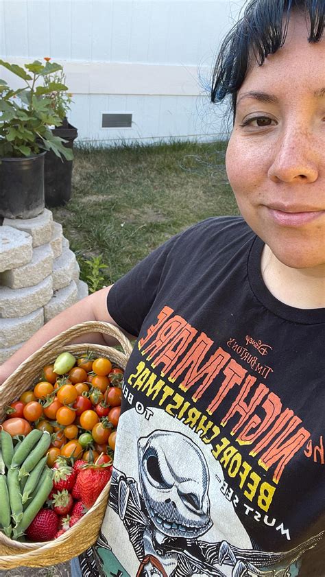 The most peaceful time of day for me is taking care of the garden 😌