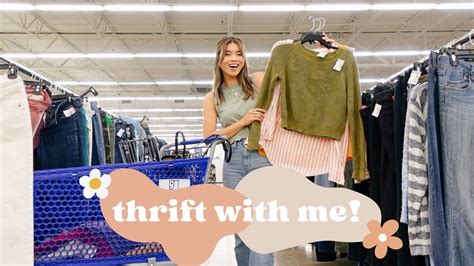 Thrift With Me Thrifting In Nashville For Fall Clothes Try On Haul