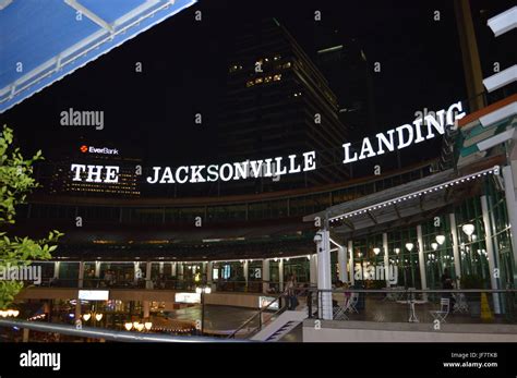 Jacksonville Landing Stock Photo - Alamy