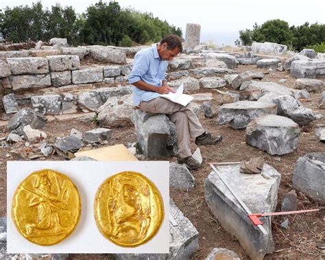 Pot Overflowing With Persian Gold Coins From Bc Discovered In