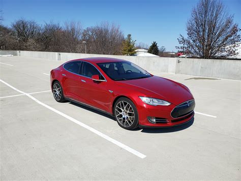 Model S D Red Tan Ap Free Supercharging Premium Connectivity