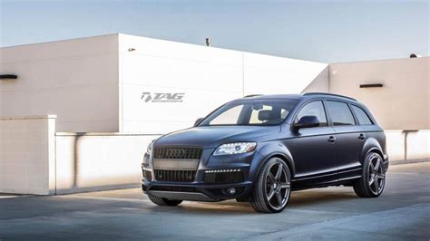 Mattblauer Audi Q7 Auf Hre Tr45 Alus By Tag Motorsports