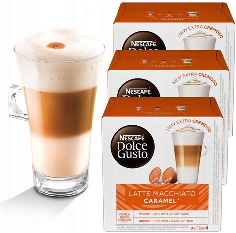 Kapsułki do ekspresów Nescafe Dolce Gusto Latte Macchiato Caramel 48Szt