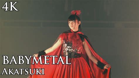 BABYMETAL Akatsuki Budokan Black Night LIVE In Tokio 2014 4K