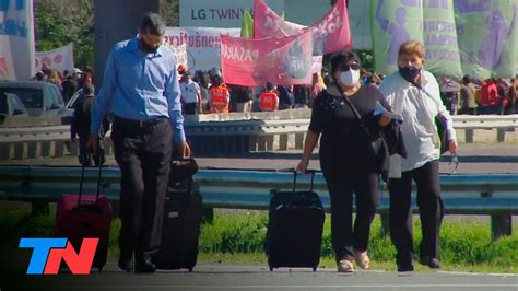 Corte Y Protesta En La Autopista Riccheri Bloquearon El Acceso Al