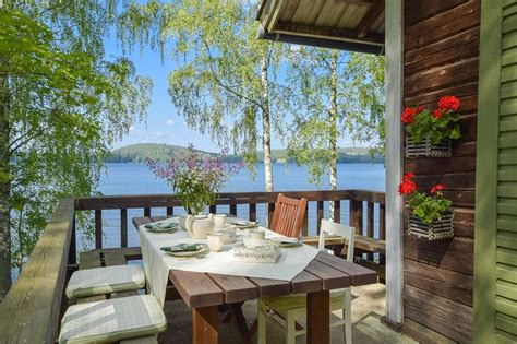 Scandinavian Hygge Two Cozy Lakefront Cabins For Sale Uusimaa