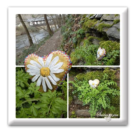 Herz Mit Margeriten Bl Te Herzliche Gr E Margeriten Herzlich