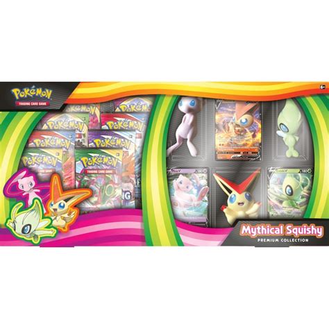 Pokémon Trading Card Game Mythical Squishy Premium Collection Retail