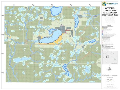 Map - Pope County, Minnesota