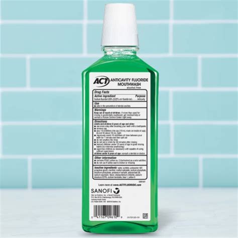 Act Total Care Fresh Mint With Zero Alcohol Anticavity Fluoride