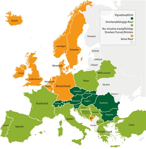 Maut in Europa Übersicht für Ihren nächsten Roadtrip Reisewelt