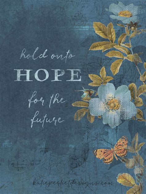 Hold onto Hope Pocket Card | Katie Pertiet Designs