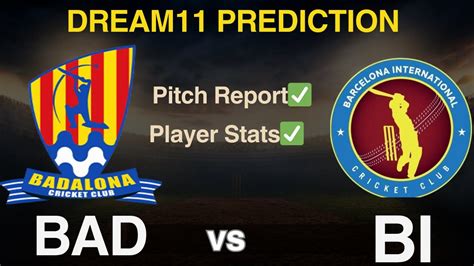 BAD Vs BI Dream11 Prediction BI Vs BAD Dream11 Team ECS T10 Dream11