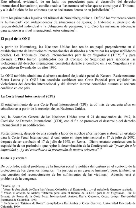 Comentarios A La Ley De Alternatividad Penal En Colombia Desde El