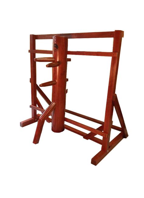 Wing chun dummy with traditional free stand