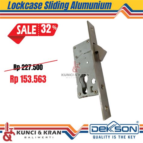 Jual Lockcase Sliding Alumunium Dekson Dekkson Mts Sld Dl Sss