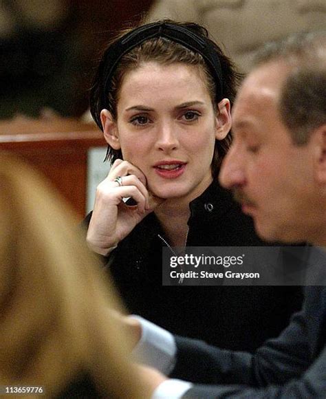 57 Winona Ryder Shoplifting Trial Sentencing Stock Photos, High-Res ...