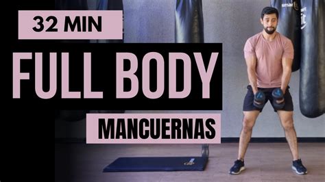 Min Full Body Con Mancuernas Intenso Ejercicios Con Mancuernas En