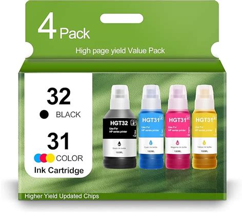 Xl Refill Ink Bottle Replacement For Hp Xl Refill Ink Set