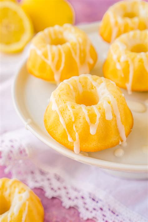 Sansa S Lemon Cakes Sweet And Tangy Mini Lemon Bundt Cakes The