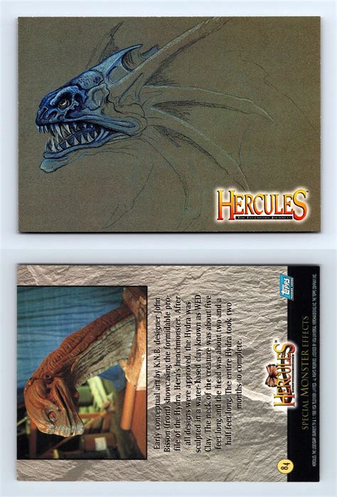 Hydra Hercules The Legendary Journeys Topps Trading Card