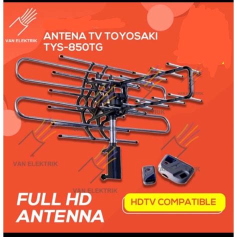 Jual Antena Outdoor TV Remote Sanex WA 850 TG Shopee Indonesia