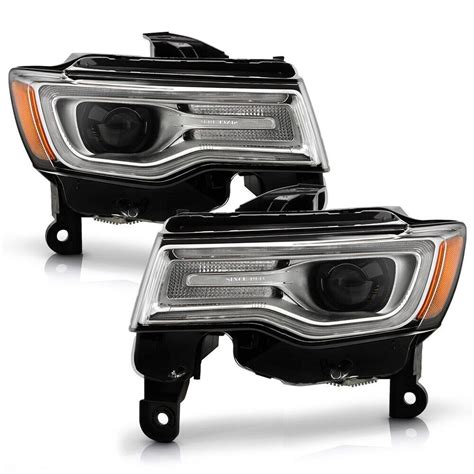 Jeep Grand Cherokee Chrome Housing Hid Xenon Type W Afs