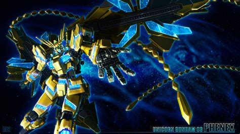 RX 0 Unicorn Gundam 03 Phenex Mobile Suit Gundam NT HD Wallpaper By