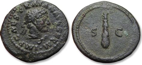 Roman Empire Ae Quadrans Circa A D Trajan Trajanus Rome