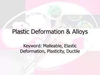 Ppt Plastic Deformation Of Single Crystals Powerpoint Presentation