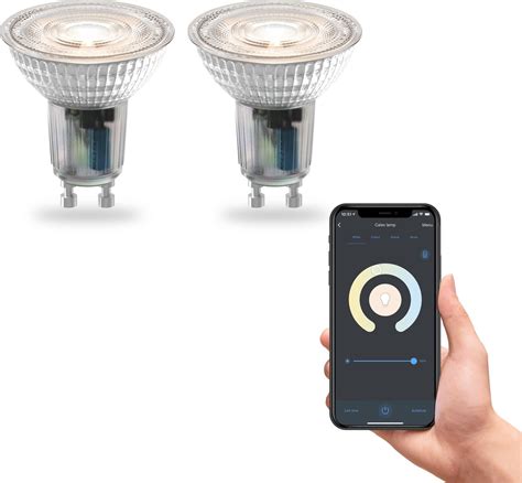 Calex Slimme Lamp Set Van 2 Stuks Wifi LED Verlichting GU10