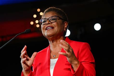 How Karen Bass Beat A Billionaire To Become First Woman And Second