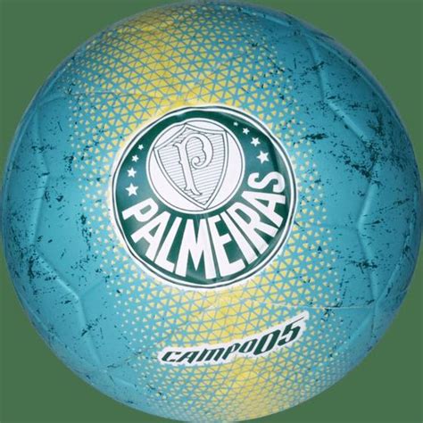 Bola De Futebol Pvc Pu Numero 5 Verde Agua Palmeiras FUTEBOL E