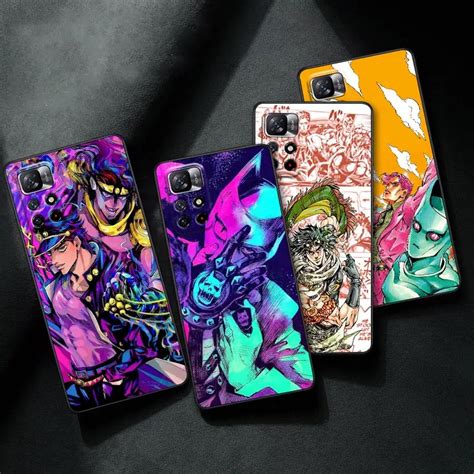 Jojos Bizarre Adventure Poco X3 Nfc Case For Xiaomi Poco F3 F4 Gt M5s