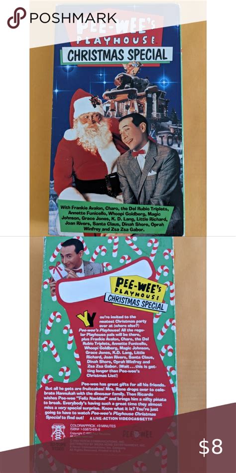 Pee Wee S Playhouse Christmas Special Vhs Pre Owned Christmas