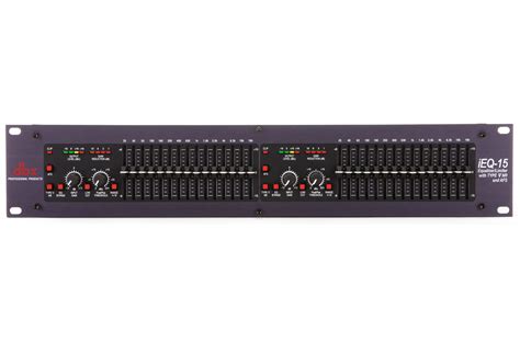 dbx IEQ15 Dual 15-Band Graphic EQ with Type V™ NR and AFS® | AVC Group