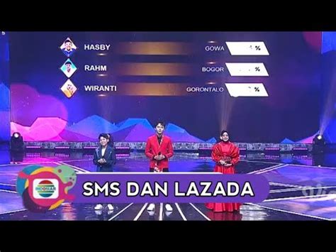 POLING SMS DAN LAZADA SEMENTARA GROUP 5 KONSER SHOW TOP 18 DANGDUT