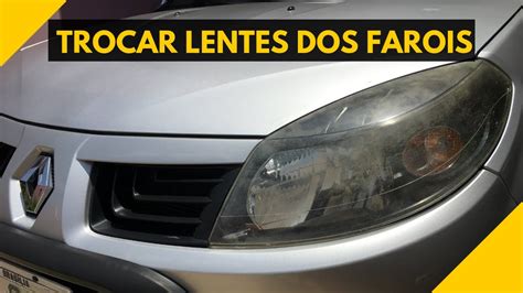 Como Trocar As Lentes Do Farol Do Carro Desmontar Para Choque Youtube