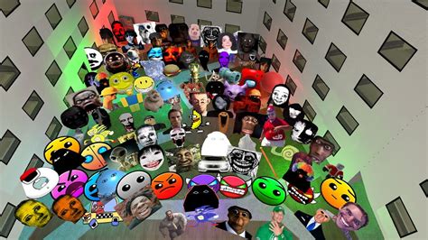 All Full Nico S Nextbots Update D Nextbot Gmod Lobotomy Dash In The